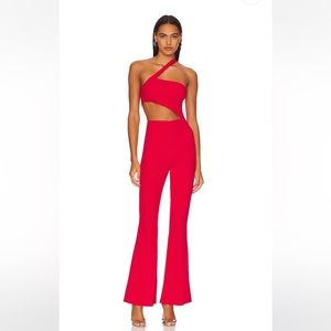 NEW with tags Superdown Red Cut Out Jumpsuit